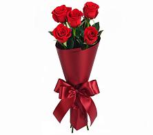 Букет 5 Красных роз Эдлесс Лав в Тобольске