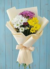 Букет цветов из:  Хризантемы в Тобольске