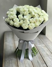 Букет 35 Белых роз в Тобольске
