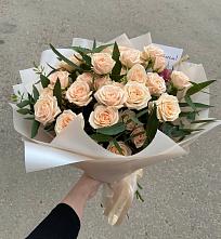 Букет Кремовые розы Латте #REPLACE_PRED# Тобольске