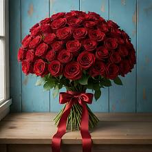 Букет Красные розы Блэк Меджик в Тобольске