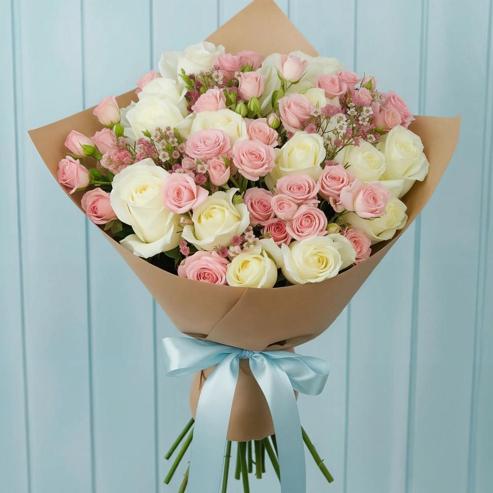 Букет цветов из: Розы в Тобольске