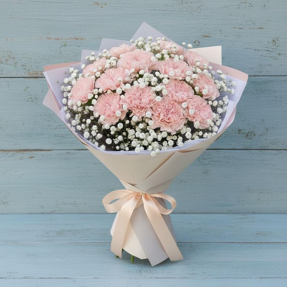 Букет цветов из: Гвоздики в Тобольске