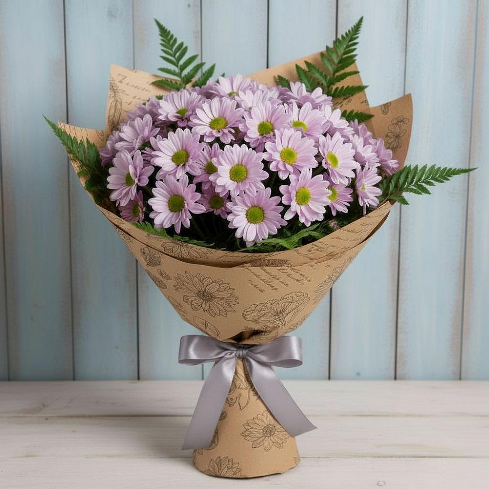 Букет цветов из: Хризантемы в Тобольске