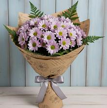 Букет цветов из:  Хризантемы в Тобольске