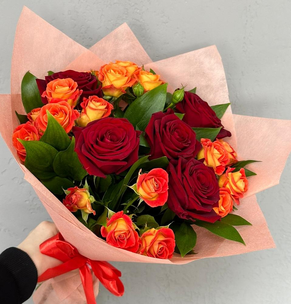 Букет Любовь и восторг в Тобольске