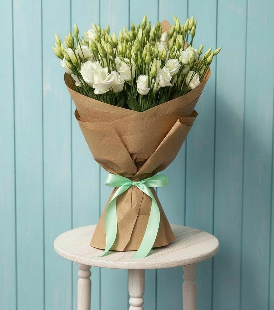 Букет цветов из: Лизиантусы в Тобольске