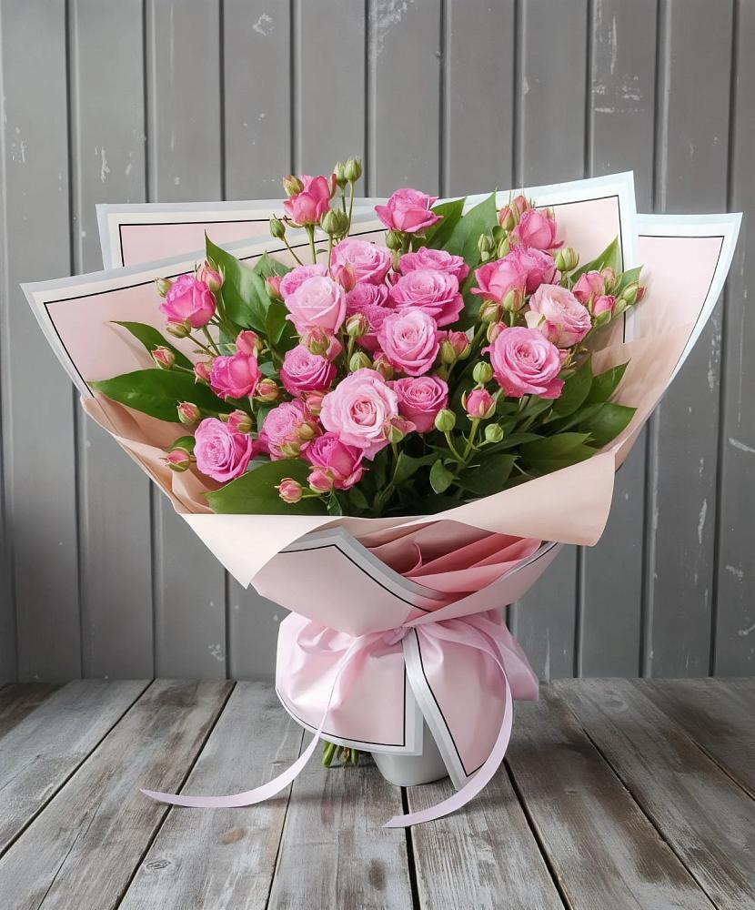 Букет Розовый кустик в Тобольске