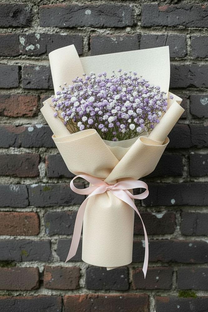 Букет цветов из: Гипсофила в Тобольске