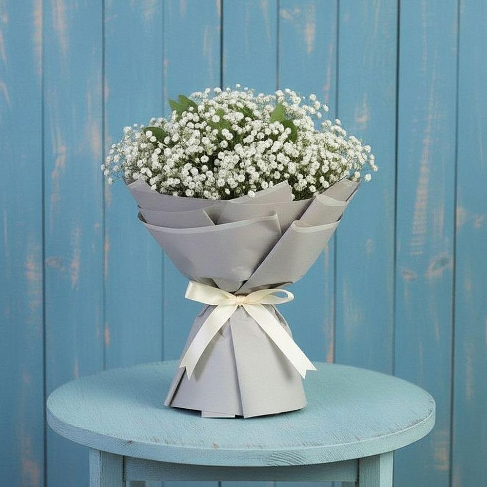 Букет цветов из: Гипсофила в Тобольске