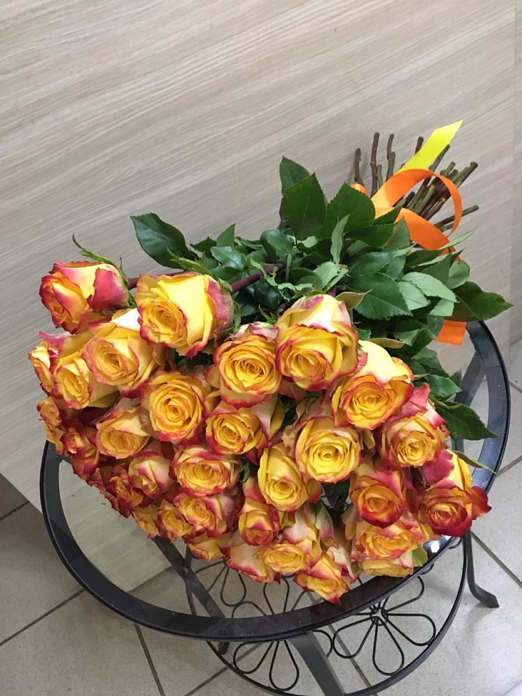 Букет Желтые розы в Тобольске