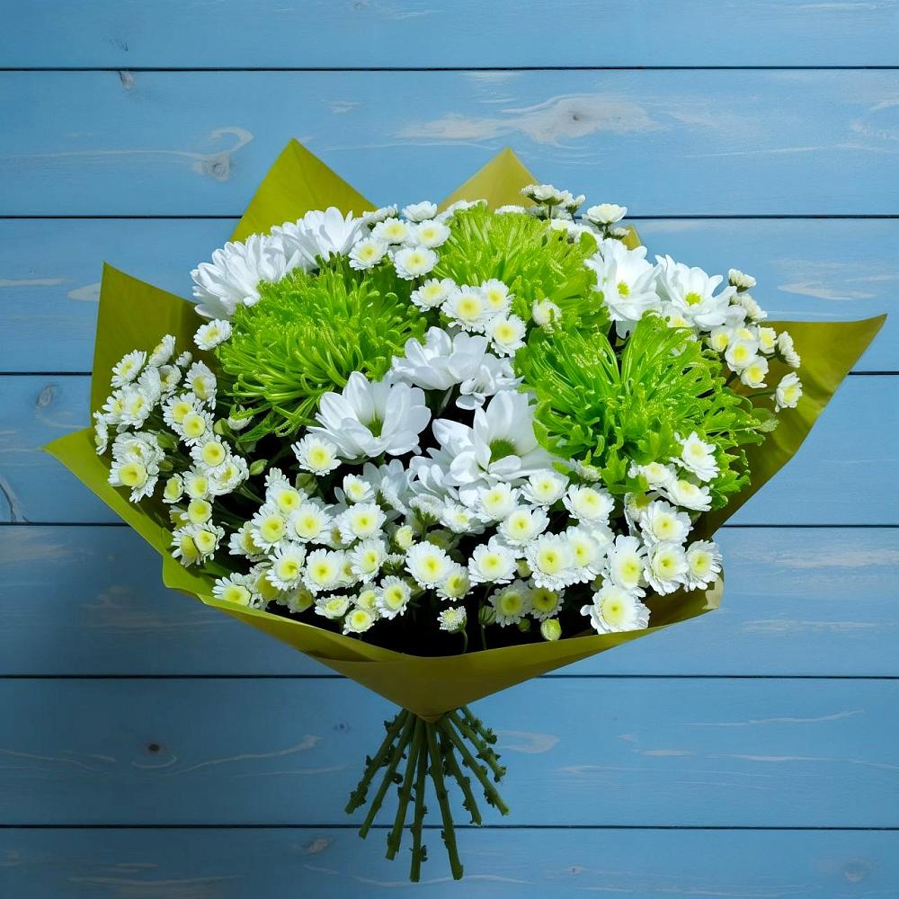 Букет цветов из: Хризантемы в Тобольске