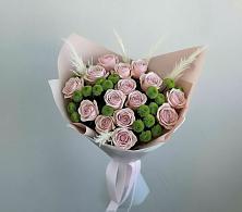 Букет цветов из:  Розы и Хризантемы в Тобольске