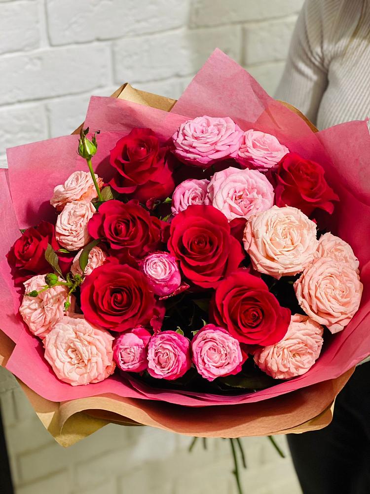 Букет цветов из: Розы в Тобольске