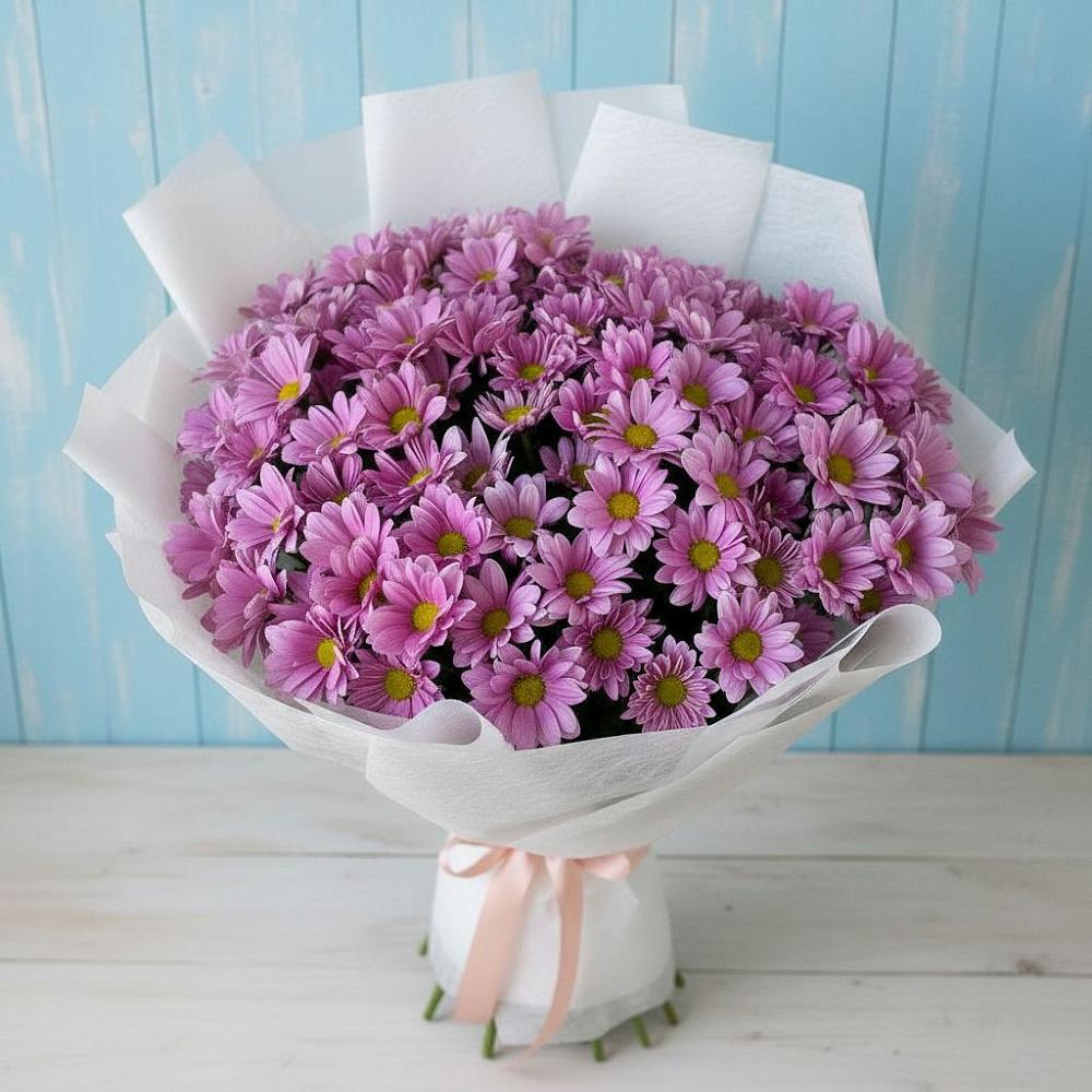 Букет цветов из: Хризантемы в Тобольске