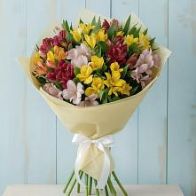 Букет цветов из:  Альстромерии в Тобольске