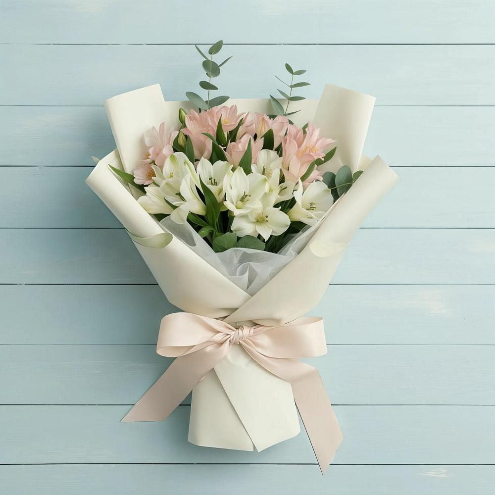 Букет цветов из: Альстромерии в Тобольске