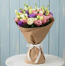 Букет цветов из:  Лизиантусы в Тобольске
