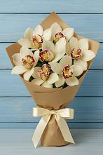 Букет цветов из:  Орхидеи и Розы в Тобольске